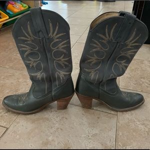 Gray Frye cowboy boots